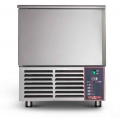 Tecnodom sokkoló hűtő, GN1/1, 5 tálcás, elektronikus, 750x750x890/910 cm 