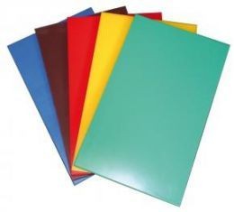  52x32x2 cm-es polipropilén vágólapok, fix ütközővel