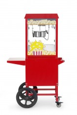Popcorn gép kocsival, HENDI, Piros, 220-240V/1155W, 940x510x(H)1553mm
