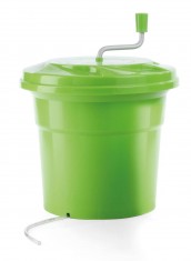 Saláta centrifuga, HENDI, 12L, Zöld, ⌀335x(H)430mm