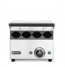 Kontaktgrill hot dogok és wrapek készítéséhez, HENDI, 220-240V/1800W, 385x285x(H)254mm