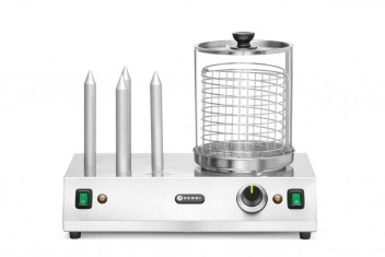 Kolbász- és Hot dog melegentartó, HENDI, 230V/550W, 500x310x(H)395mm