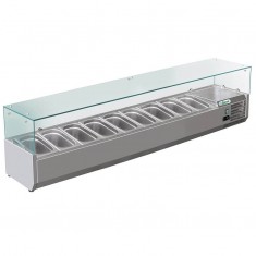  2000mm-es feltéthűtő, 9xGN1/3-as vagy 18xGN1/6-os
