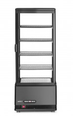 Bemutató vitrin 98L, Arktic, Fekete, 230V/210W, 397x444x(H)1100mm